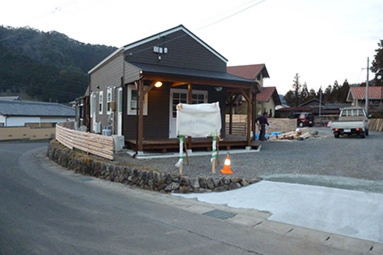 ドックランのある家